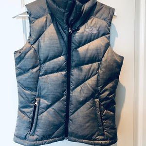 North Face goose down vest